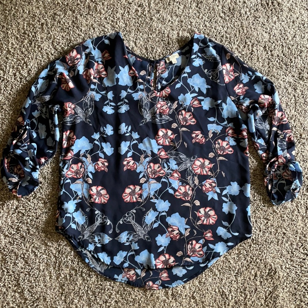 Lily White floral top